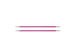 Agujas de tejer dobles de aluminio Zing Knit Pro de 15 cm x 5,00 mm, color rosa madera, 45,5 x 0,7 x 5 cm Kp47011 Knitpro
