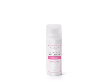 Crema Día Antiarrugas ALMA SECRET con Argán, Karité & Granada Spf 20 (50 ml)