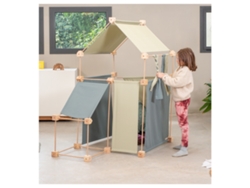 Puzzle TRIGONOS (Madera - Verde - 83 x 16 x 16 cm)