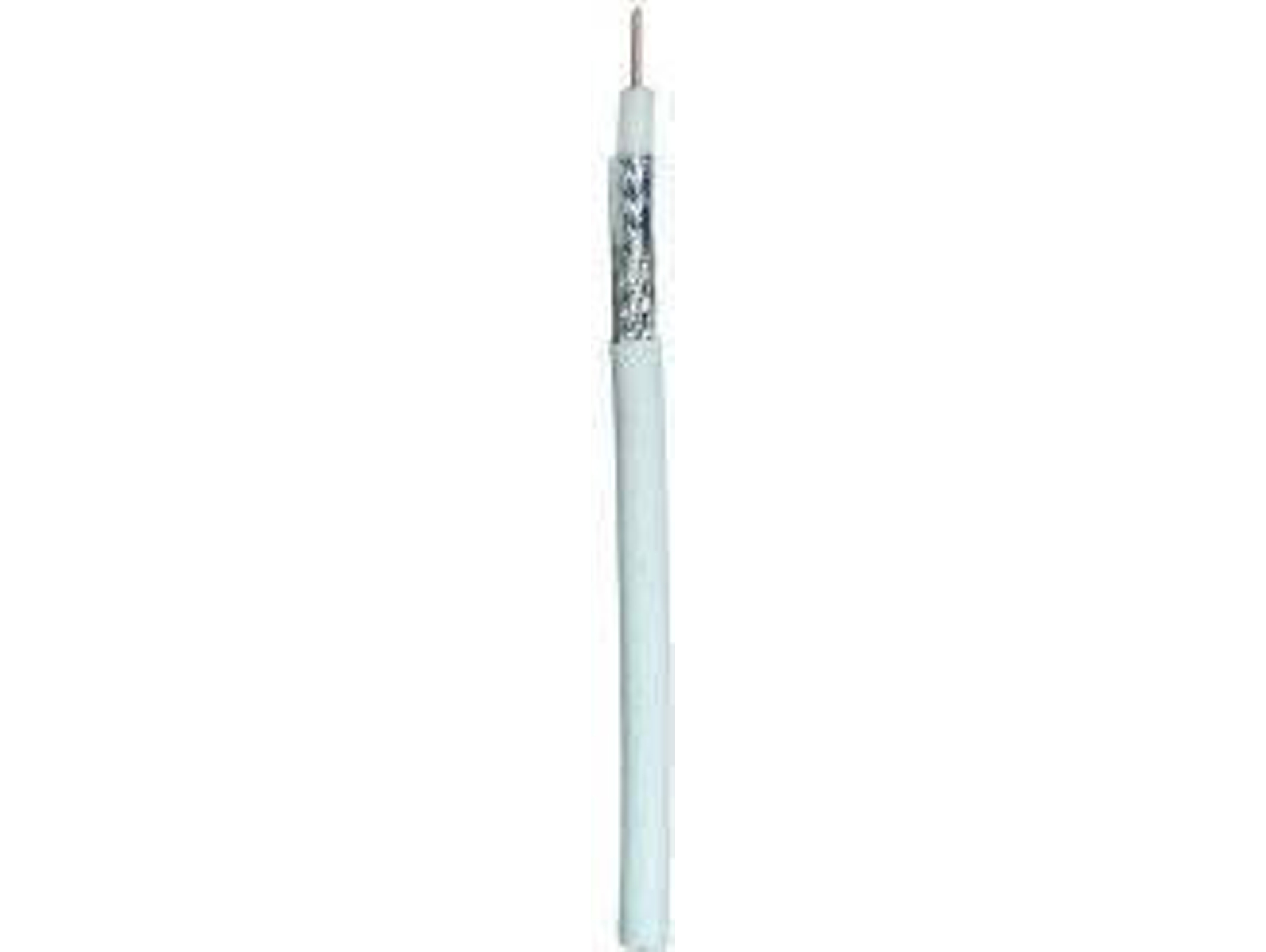 Cable de Antena EMOS (Coaxial - 20 m - Blanco)