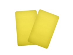 Kit De Reparación De Parches De Pvc Para Botes Inflables (2 Unidades) Para Kayaks, Canoas Y Botes De Goma - Amarillo