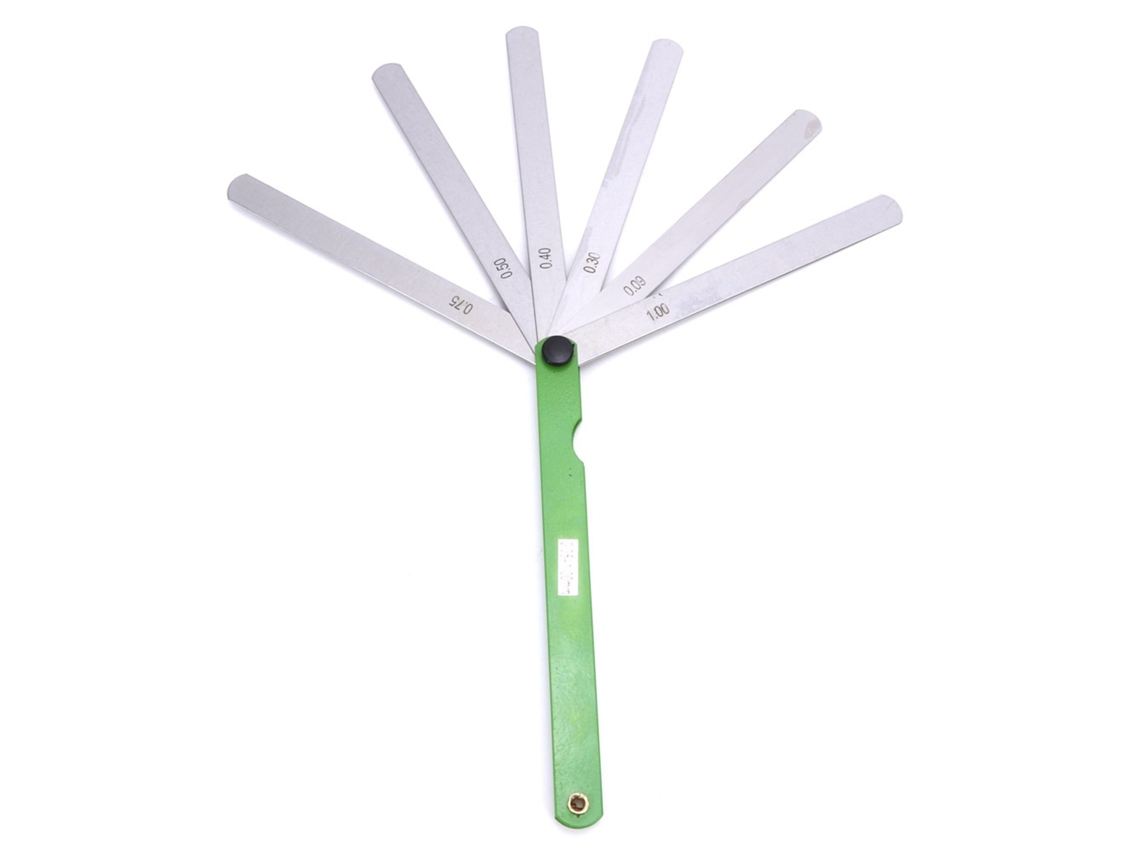 10pcs Calibre De Fenda 150mm 14 Lâminas Métricas 0.05‑1mm Ferramenta De Medição De Espessura Aço Inoxidável