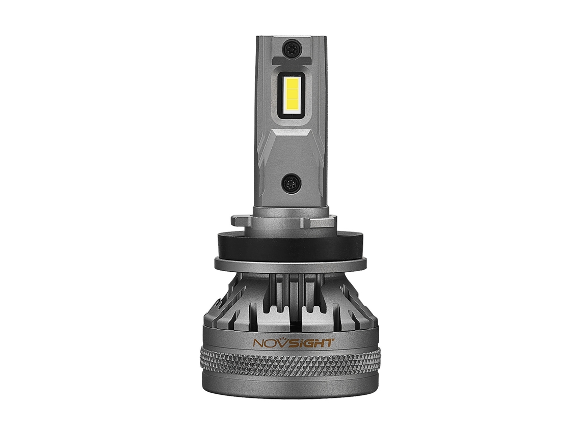 Faros LED H4 - Novsight A500-N37 DC9-32V 22000lm Bombillas LED para coches 6500K Luz de carretera y de cruce 120W/par Superbrillante