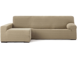 Funda de Chaise Longue Izquierda EYSA Premium Jaz Tejido Multielástico (360 x 180 x 120 cm - Poliéster y Algodón - Beige)