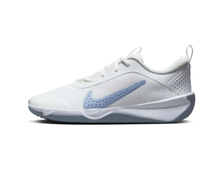 Zapatillas de Niños para Running NIKE Omni Multicourt Low Blanco (40)