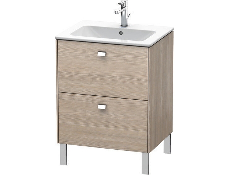Mueble de aseo DURAVIT Brioso de pie 62,0 x 47,9 cm con 2 extraíbles incl. hueco para sifón y delantal para lavabo ME by Starck 233663
