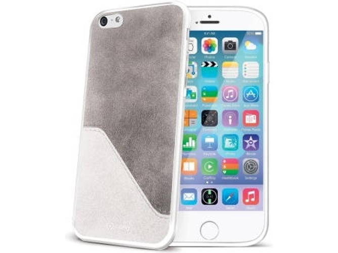 Funda iPhone 6 CELLY MIXCOVIPH6WH Blanco