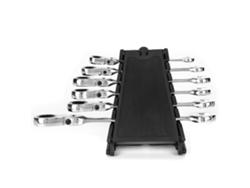 Llave De Carraca Combinada De 6 Piezas, Herramienta De Reparación Manual, Llave Dinamométrica De 8-17 Mm, Acero Al Carbono Crv