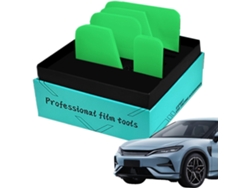 Herramientas para tintar láminas de ventanas, raspador de vidrio | Juego de 5 espátulas multiusos Gokoco