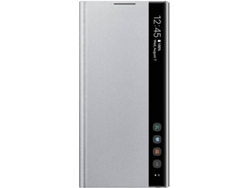 Funda SAMSUNG Galaxy Note 10 Clear View Plateado