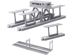 Kit De Construcción De Trenes A Escala, Mesa De Arena, Vías, Postes, Herramientas.