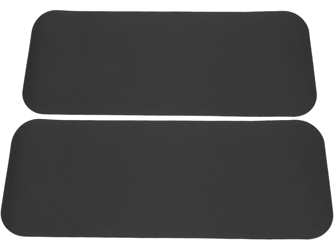 Juego De 2 Alfombrillas De Cuero Para El Suelo, 70 X 28 Cm.