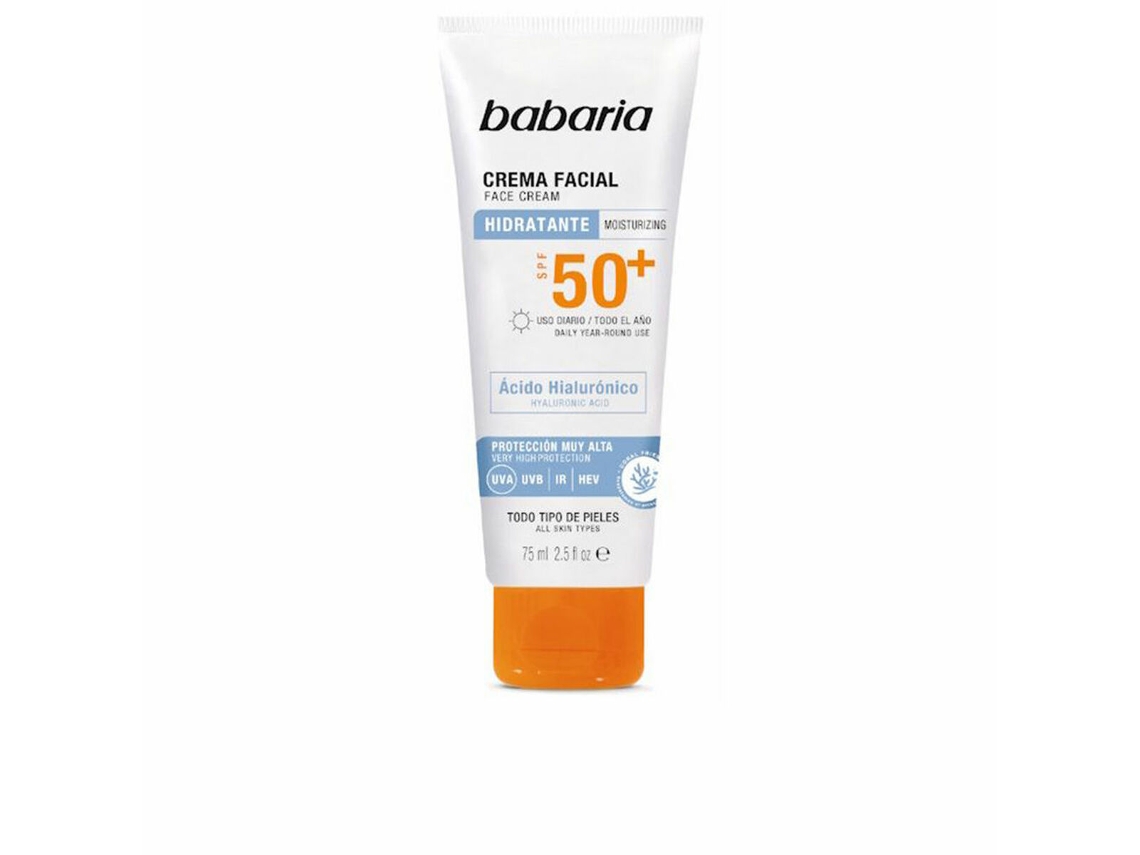 Potenciador del Bronceado BABARIA SOLAR (75 ml - SPF 50)