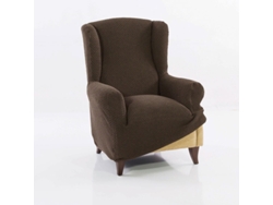 Maxifundas | Funda Sillon Orejero Super Elástica Relive | Color Ante | Alta Elasticidad Y Tacto Suave | Hecho En España.