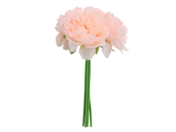Buquê de peônias artificiais de seda Rebe-ramo para casamento, decoração e casa, rosa, buquê de noiva artificial