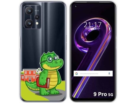 Carcasa para Realme 9 Pro 5G TUMUNDOSMARTPHONE Dibujos Transparente Coco Multicolor
