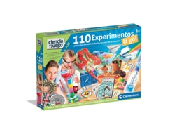 Kit de Ciencia CLEMENTONI 110 Experimentos (Edad Mínima Recomendada: 8 años)