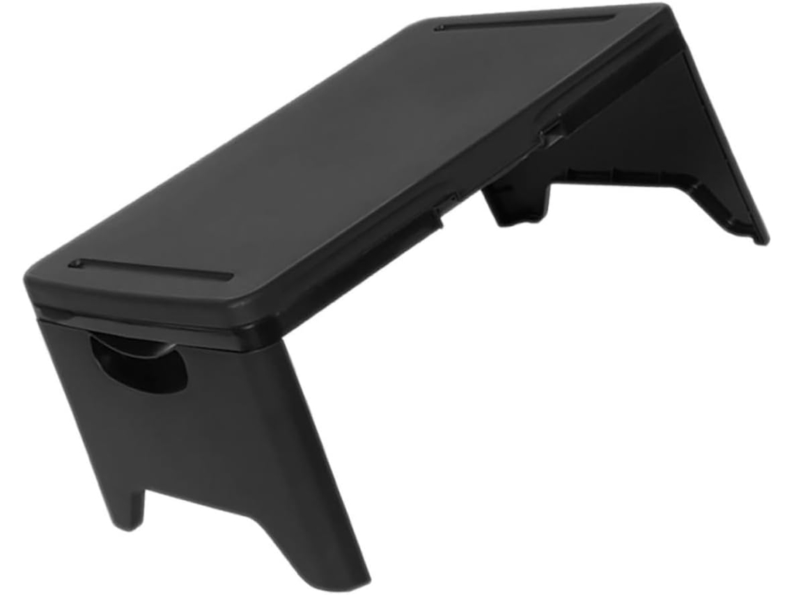 Mesa Plegable Portátil Multifuncional Negra Con Almacenamiento Incorporado, Escritorio/cama Plegable.