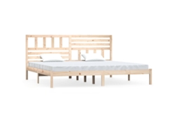 Maison Exclusive - Estructura De Cama Sin Colchón Madera Maciza De Pino 180x200 Cm