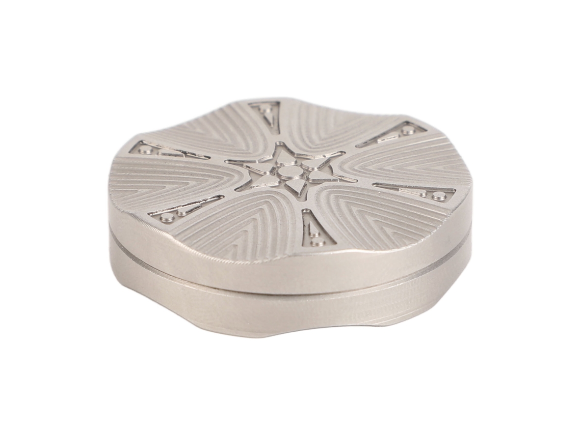 Moneda magnética háptica de metal deslizante para aliviar el estrés, juguete sensorial portátil para la oficina, hombres y mujeres (modelo 2026).
