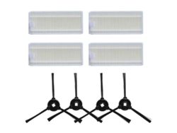 Válido para repuestos Lefant M520/m501, 4 filtros HEPA lavables de 4 lados.