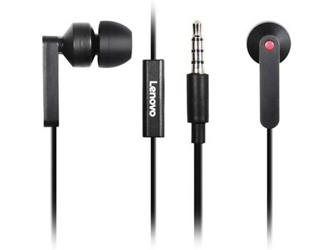 Auriculares con Cable LENOVO 4XD0J65079 (In Ear - Micrófono - Negro)
