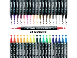 Juego De Rotuladores (36 Colores) Cuich