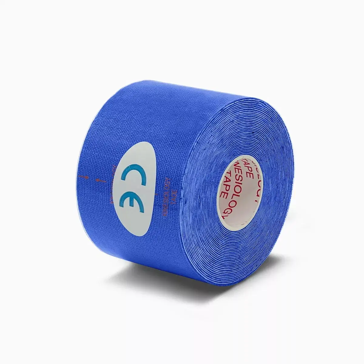 Vendaje muscular para kinesiología, cinta elástica de algodón para deportes Mdug (azul oscuro, 5 cm x 500 cm)