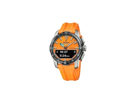Reloj FESTINA Connected D Hombre F23000/7 - 44mm, Titanio, Híbrido, Naranja