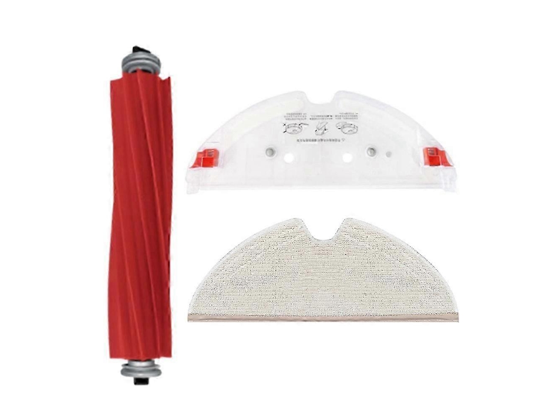 Juego de 3 accesorios para robot T8/max/max: cepillo principal, paño de fregado, soporte de fregado, repuesto para aspiradora Yunzii