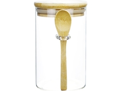 2026altiro-tarros De Cristal De 650 Ml Con Tapa Hermética De Bambú Y Cuchara - Recipientes Decorativos Y Duraderos De Vidrio De Borosilicato