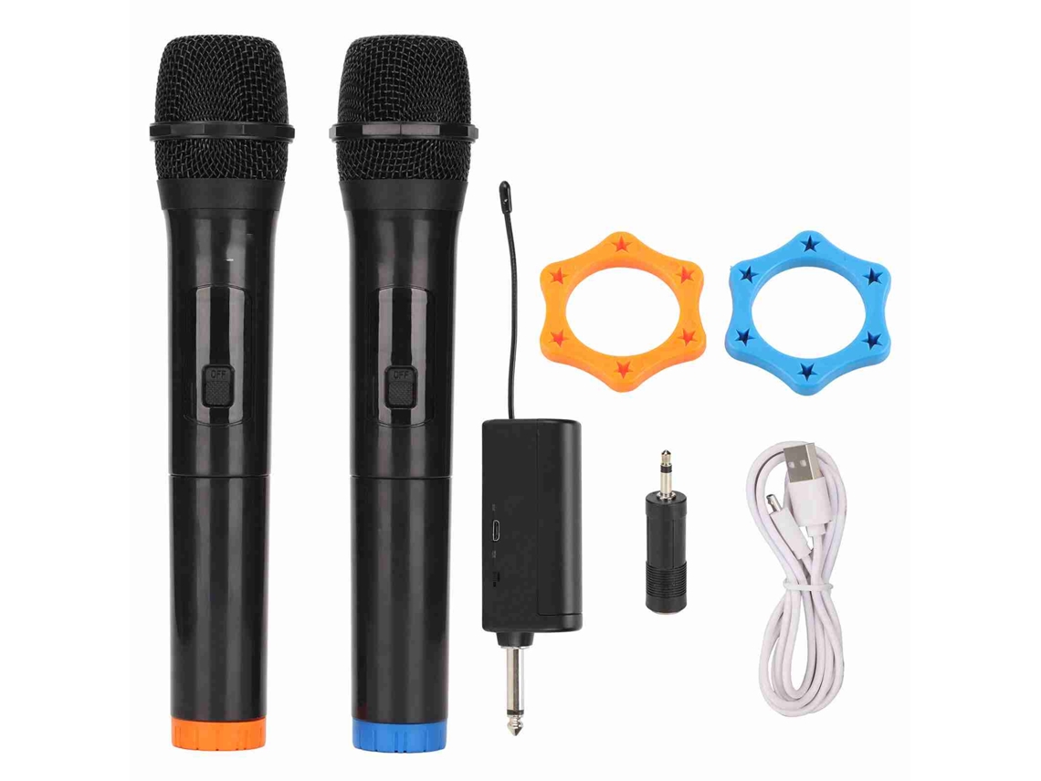 Micrófono Inalámbrico (receptor Recargable Para Cantar Karaoke)