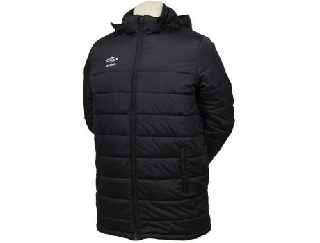 Chaqueta UMBRO Pro Training Coach (Negro y Blanco - XXXL)