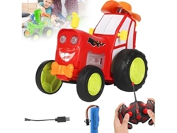 Coche acrobático todoterreno de doble cara con rotación de 360°, perfecto para niños (Panoona)