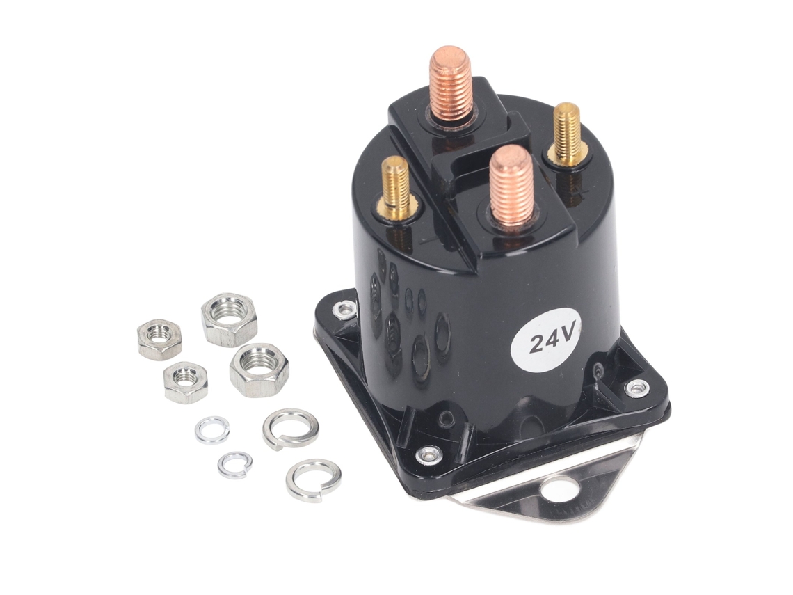 Relé Solenoide De 4 Terminales, 100 A, 24 V Cc Para Automóviles Y Excavadoras, Interruptor De Alimentación Principal.