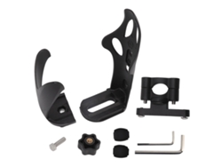 Portavasos Ajustable De Acero, Aluminio Y Nailon Con Tornillos Para Motocicletas Y Bicicletas.