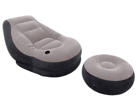 Sillón INTEX Gris Vinilo