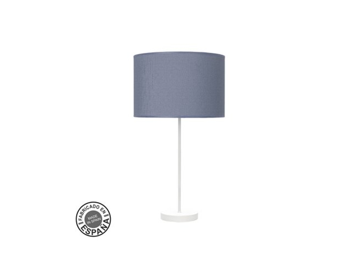 Sobremesa Alto 1xe27 Blanco Azul 63x30x30cm Moda