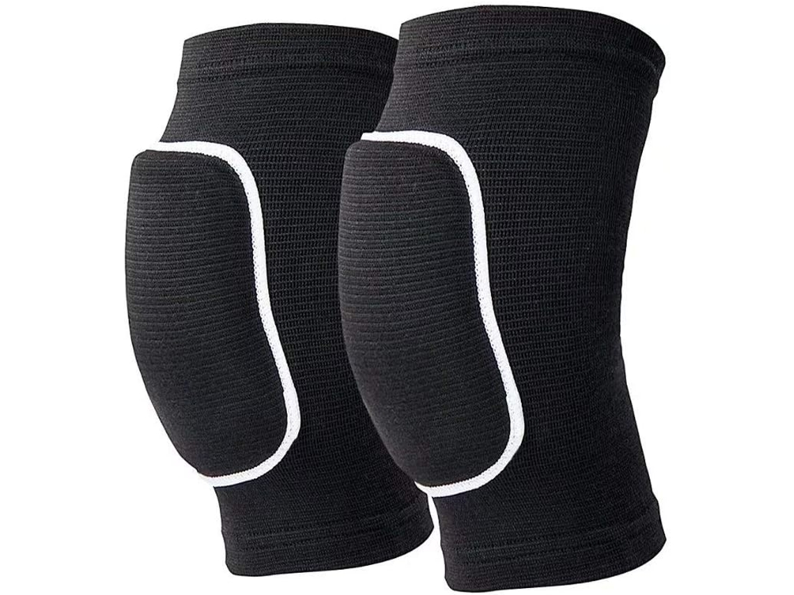 Rodillera antideslizante con almohadillas blandas Rodillera de compresión transpirable para baile Lucha libre Voleibol Carrera Fútbol Fútbol Ciclismo
