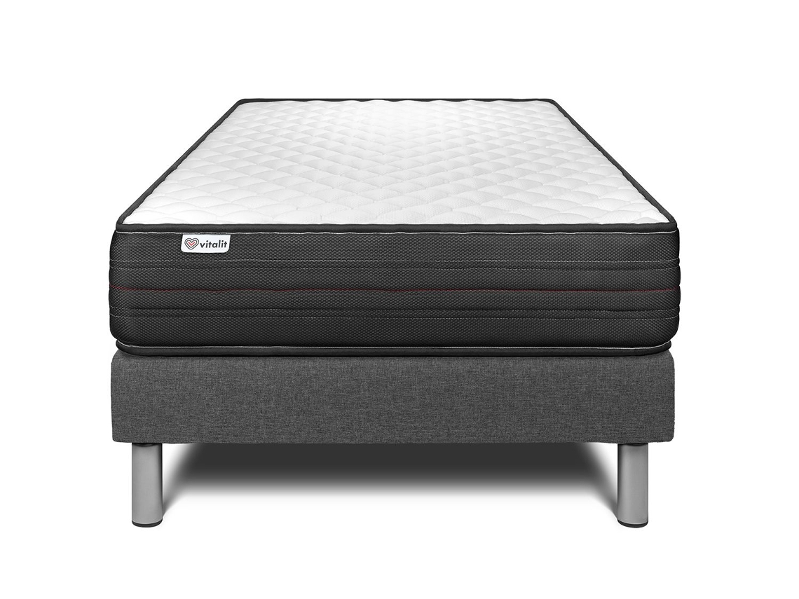 Canapé de Matrimonio Vitalpower Altura VITALIT Gris (90x200)