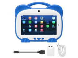 Tableta infantil de 7 pulgadas para Android 10.0, con Wi-Fi, Bluetooth y llamadas con luz dorada