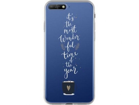 Funda para Huawei Y6 2018, Y6 BIGBEN CONNECTED Plástico Transparente