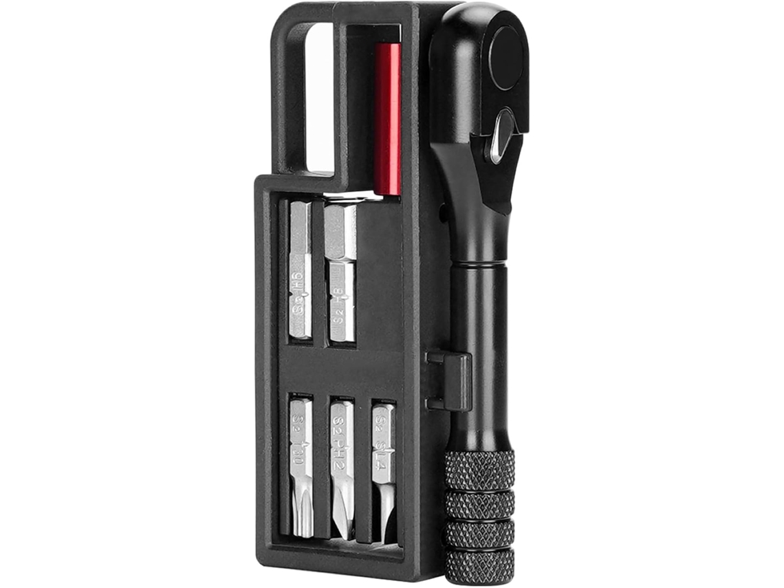 Llave de carraca para bicicleta, diseño ergonómico, mango cómodo