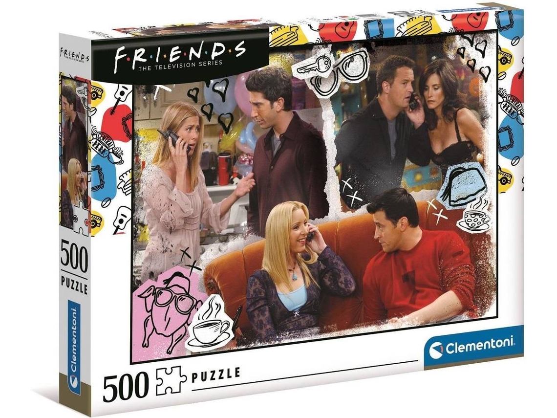 Puzzle CLEMENTONI Friends (13 años - 500 piezas)