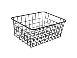 Cesta De Alambre De Acero Para Almacenamiento En Cocina, Despensa, Baño, Lavadero Y Refrigerador.