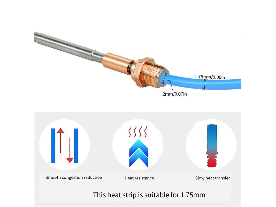 Kit Extrusor Hotend + Boquilla Latón E3dv6 0.4mm 24v 40w para Prusa I3 Mk4 Accesorios de Impresora 3D GOKOCO