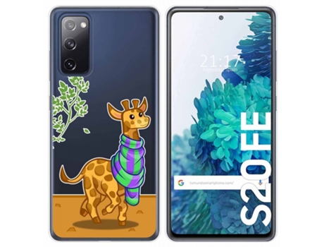Carcasa Samsung Galaxy S20 FE TUMUNDOSMARTPHONE Dibujos Transparente Multicolor