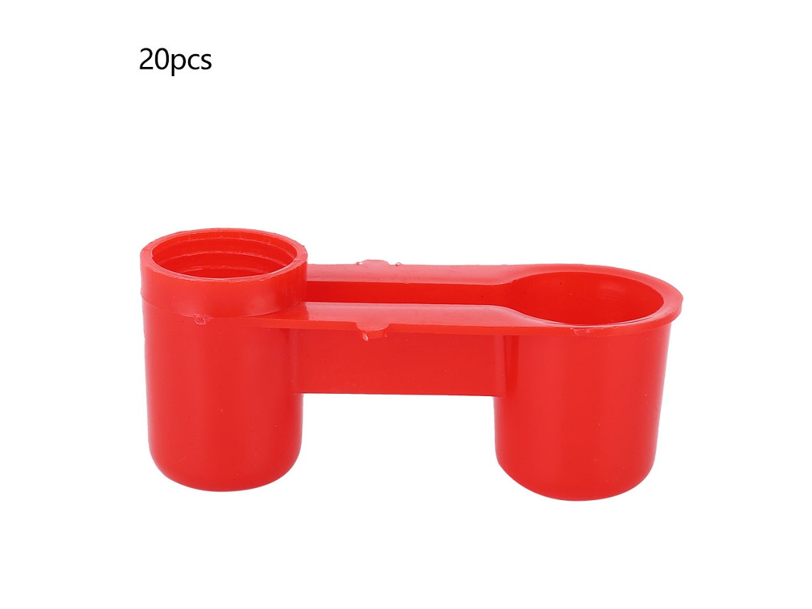 20 Bebederos De Pvc Para Aves, Ideales Para El Suministro De Agua A Animales De Granja.