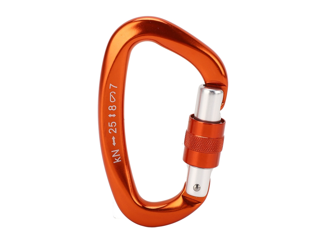 Clip D Estudiante Auto Lock Naranja