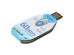 Registrador De Temperatura Desechable Usb 2.0 En Formato Pdf Para Protección De La Cadena De Frío Durante 60 Días, Clasificación Ip67.